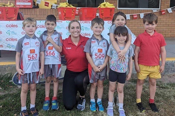World champion's inspiring visit